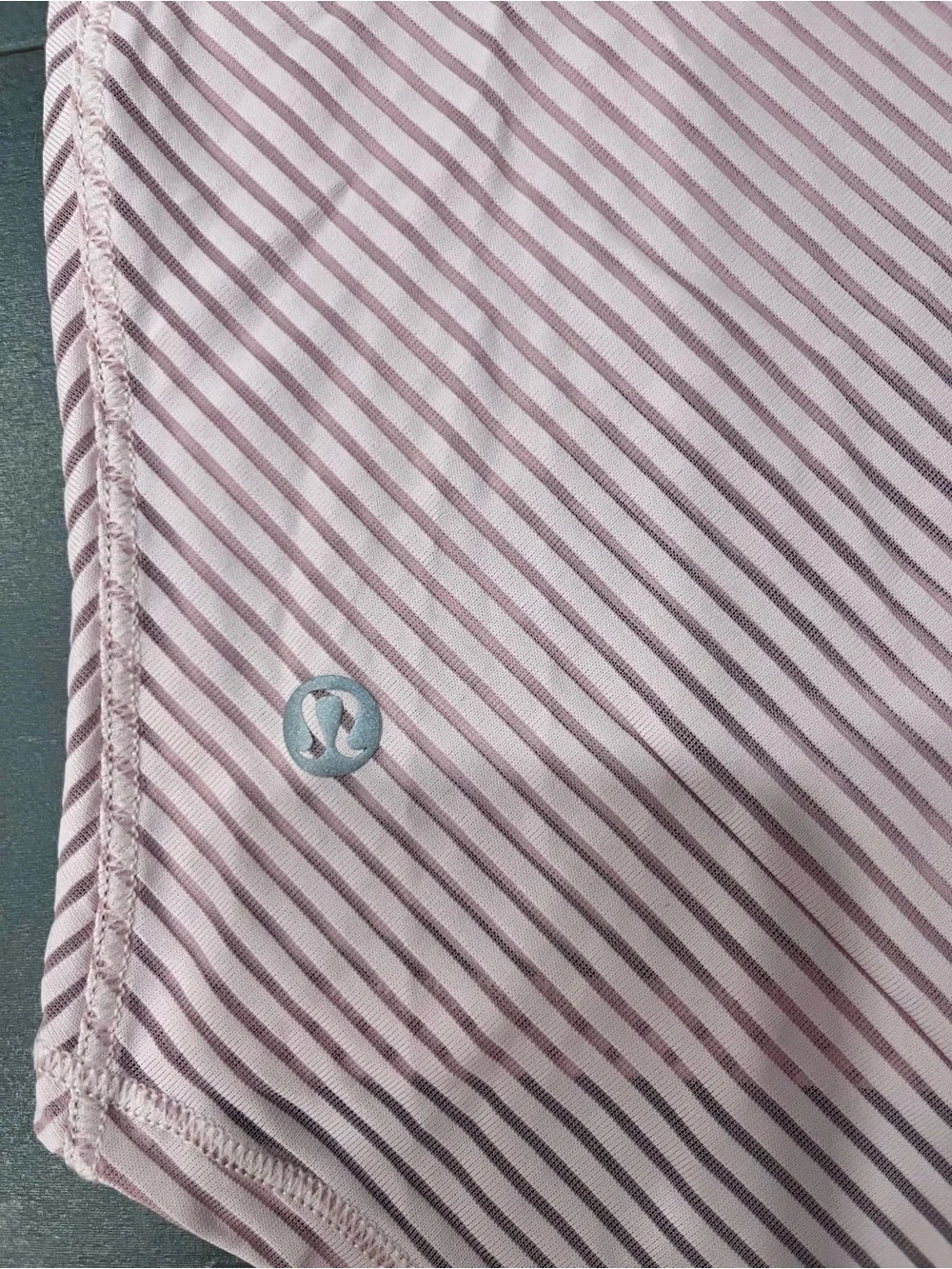 lululemon Ahead By Miles' Tie Back Mesh Tee